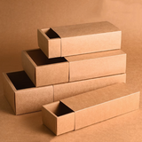 Kraft Paper Sleeve Drawer Boxes Packaging Boxes