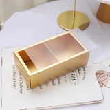 Two Compartment Sleeve Gift Box | Matte PVC or Paper Sleeve | Wedding Favor, Product Display (100pcs)