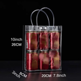 Personalised Wedding Party Clear PVC Favor Bag Gift Carrying Bags