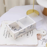 Two Compartment Sleeve Gift Box | Matte PVC or Paper Sleeve | Wedding Favor, Product Display (100pcs)