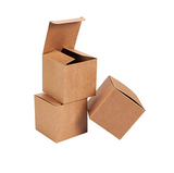 100 Kraft Paper Favor Boxes With Personalized Thank You Gift Tags