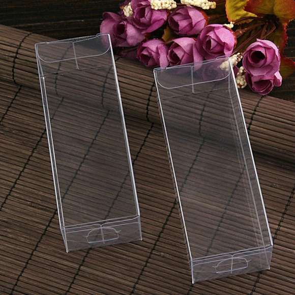 150 Clear PVC Favor Boxes Products Packing Boxes