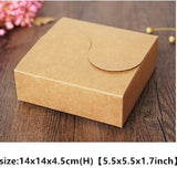 Kraft Favor Boxes Wedding Party Gift Packing