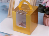 100 Wedding Cupcake Muffin Favor Boxes with Holder