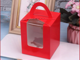 100 Wedding Cupcake Muffin Favor Boxes with Holder