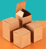 Kraft Square Favor Boxes Party Event Wedding Gift Packing