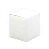 200 White Cubic Personalized Wedding Party Favor Gift Boxes Business Logo Print