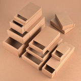 Kraft Paper Sleeve Drawer Boxes Packaging Boxes