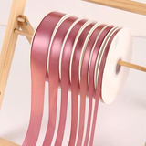 Mauve Satin Ribbon Roll 100yards/91meters