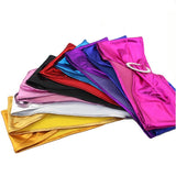 Metallic Lycra Spandex Chair Bands Black