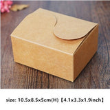 Kraft Favor Boxes Wedding Party Gift Packing