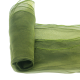 Olive Green Organza Table Runners