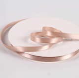 Rose Gold Satin Ribbon Roll Wholesale 100yards/91meters