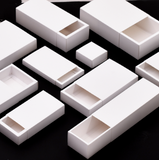 White Paper Sleeve Drawer Boxes Packaging Boxes