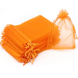 Organza Favor gift Bags - Orange