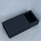Black Paper Sleeve Drawer Boxes Packaging Boxes