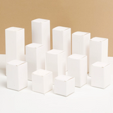 White Square Favor Boxes Event Gift Packing