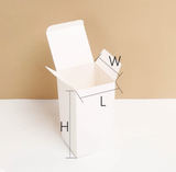 White Square Favor Boxes Event Gift Packing