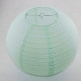 30x 30cm White Pink Mint Paper Lanterns
