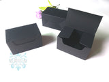 Black Color Gift Favor Boxes - 10x6x6cm
