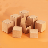 Kraft Square Favor Boxes Party Event Wedding Gift Packing