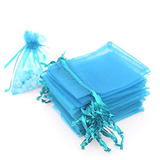 Organza Favor Gift Bags - Turquoise