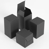 100pcs Personalised Wedding Party Monogram Black Favor Box