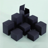 Black Square Favor Boxes Party Event Gift Packing