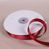 Dark Red Satin Ribbon Roll Wholesale