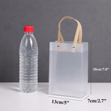 100 Personalised Frosted PVC Wedding Favor Bags
