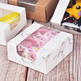 Clear Window Favor Boxes Soap Wax Packing Box