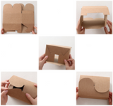 Kraft Favor Boxes Wedding Party Gift Packing