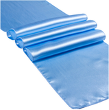 Dusty Blue Satin Chair Sashes