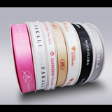 Personalised Satin Polyester Ribbon | Wedding Favor Box Wrapping | Business Logo Ribbon