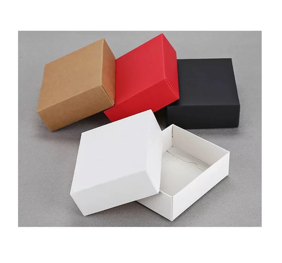 100x Favor Boxes Base Lid Jewelry Packing Box