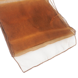 Brown Organza Chair Sashes Table Runners