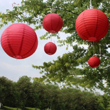 30x Mix 20cm 30cm Round Red Paper Lanterns