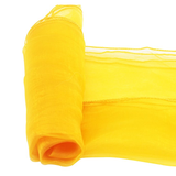 Buttercup / Yellow Organza Chair Sashes Table Runners