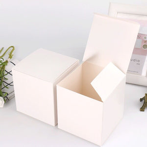 Cubic White Paper Favor Boxes | Packaging Box