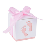 Baby Shower Favor Boxes - Baby Feet