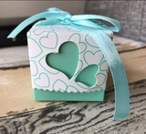 Wedding Party Favor Boxes - Twin Heart