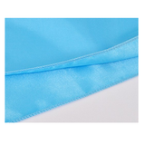 Turquoise Satin Chair Sashes Table Runners