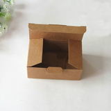 100 Kraft Rectangle Favor Boxes Personalized Wordings