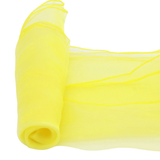 Yellow Organza Chair Sashes Table Runners