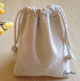 Favor Bag - Linen Bag with Drawstring