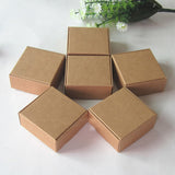 100 Kraft Personalized Favor Boxes Thank You