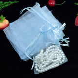 Organza Favor Gift Bags - Baby Blue