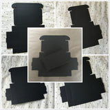 Rectangle Black Paper Favor Boxes | Packaging Box