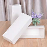 100 White Favor Boxes Base Lid | Packing Box