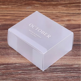 100 Personalized Business Logo Matte Frosty PVC Boxes